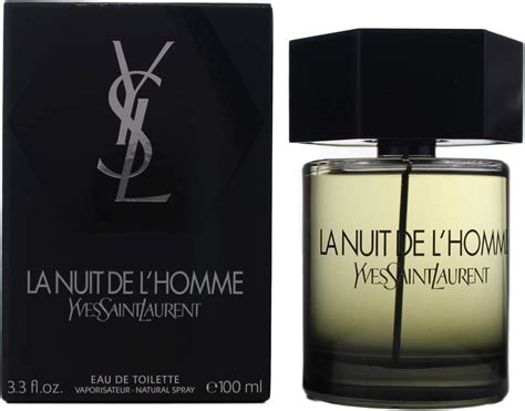 ysl la nuit de l'homme eau de toilette 100ml|ysl l'homme fragrantica.